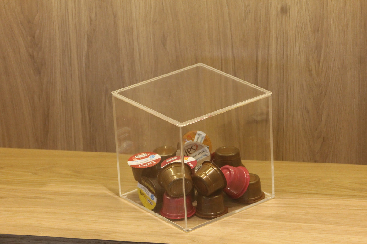 Porta Cápsulas Mod. 1 em Acrílico Transparente | Authentic Home Decor