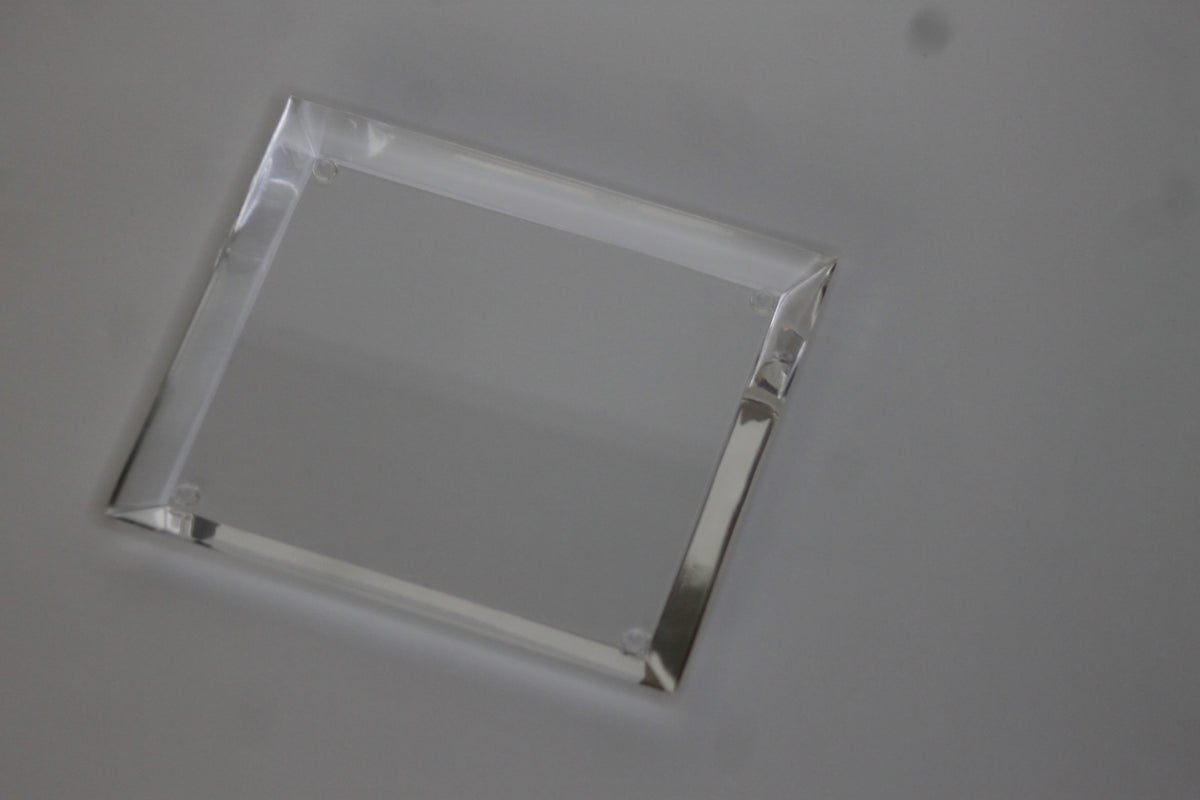 Bandeja Diamantada Mod. 1 em Acrílico Transparente | Authentic Home Decor