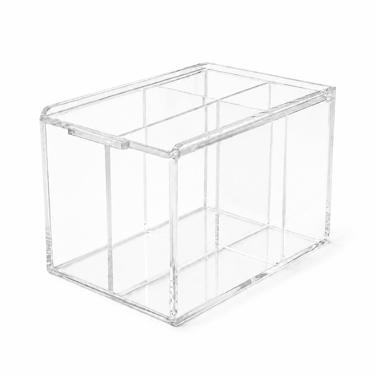 Porta Sachê com Tampa em Acrílico Transparente | Authentic Home Decor