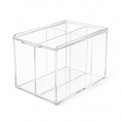 Porta Sachê com Tampa em Acrílico Transparente | Authentic Home Decor
