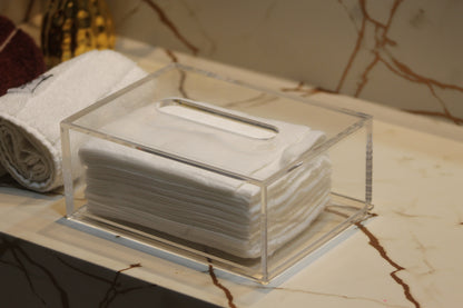 Porta Lenços em Acrílico Transparente | Authentic Home Decor