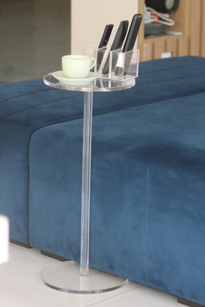 Mesa de Canto Redonda para Sala e Quarto | Authentic Home Decor