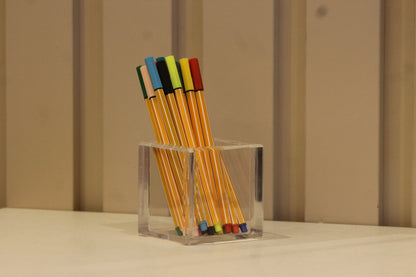 Cubo Organizador M 12 mm em Acrílico Transparente | Authentic Home Decor