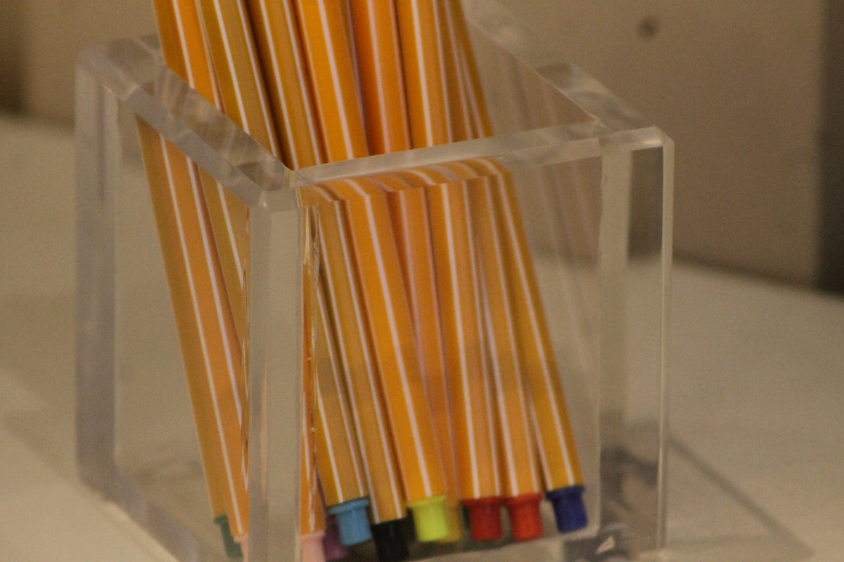 Cubo Organizador M 12 mm em Acrílico Transparente | Authentic Home Decor