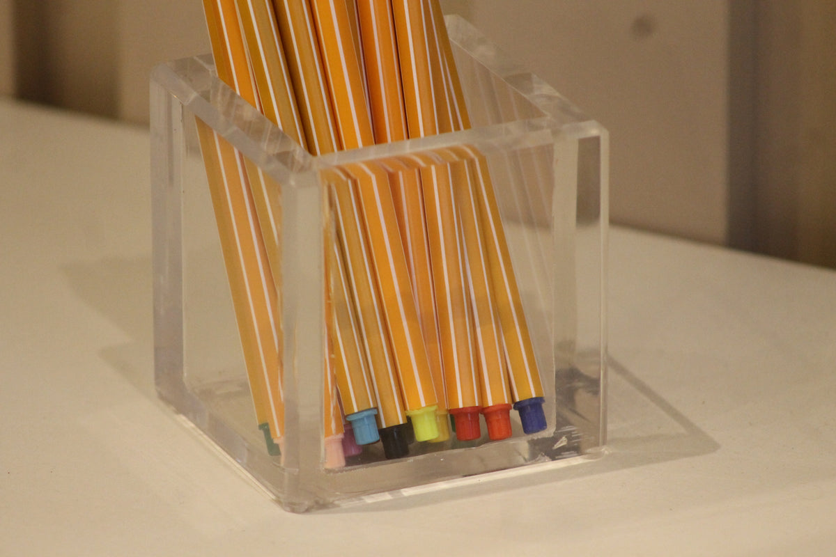 Cubo Organizador M 12 mm em Acrílico Transparente | Authentic Home Decor