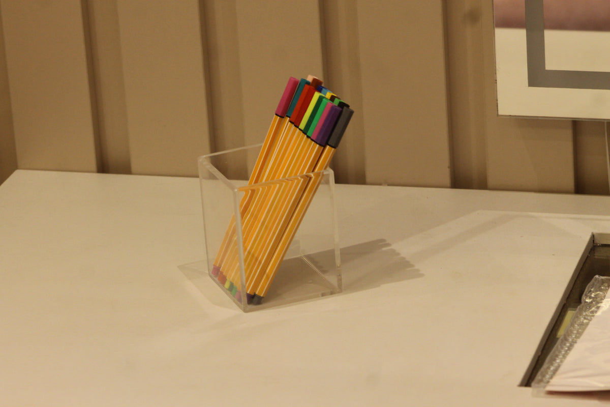 Cubo M 4 mm em Acrílico Cristal | Authentic Home Decor