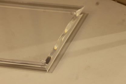 Bandeja Diamantada Mod. 2 em Acrílico Transparente | Authentic Home Decor