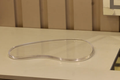 Bandeja Orgânica M em Acrílico Transparente | Authentic Home Decor