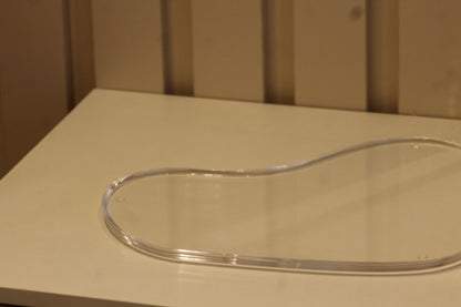 Bandeja Orgânica G em Acrílico Transparente | Authentic Home Decor