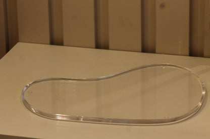 Bandeja Orgânica M em Acrílico Transparente | Authentic Home Decor