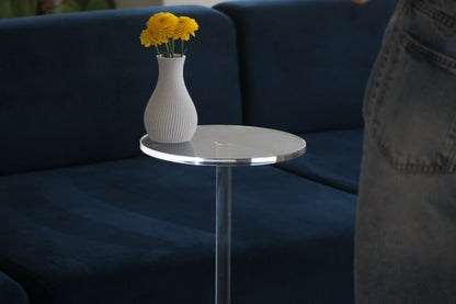 Mesa de Canto Redonda para Sala e Quarto | Authentic Home Decor