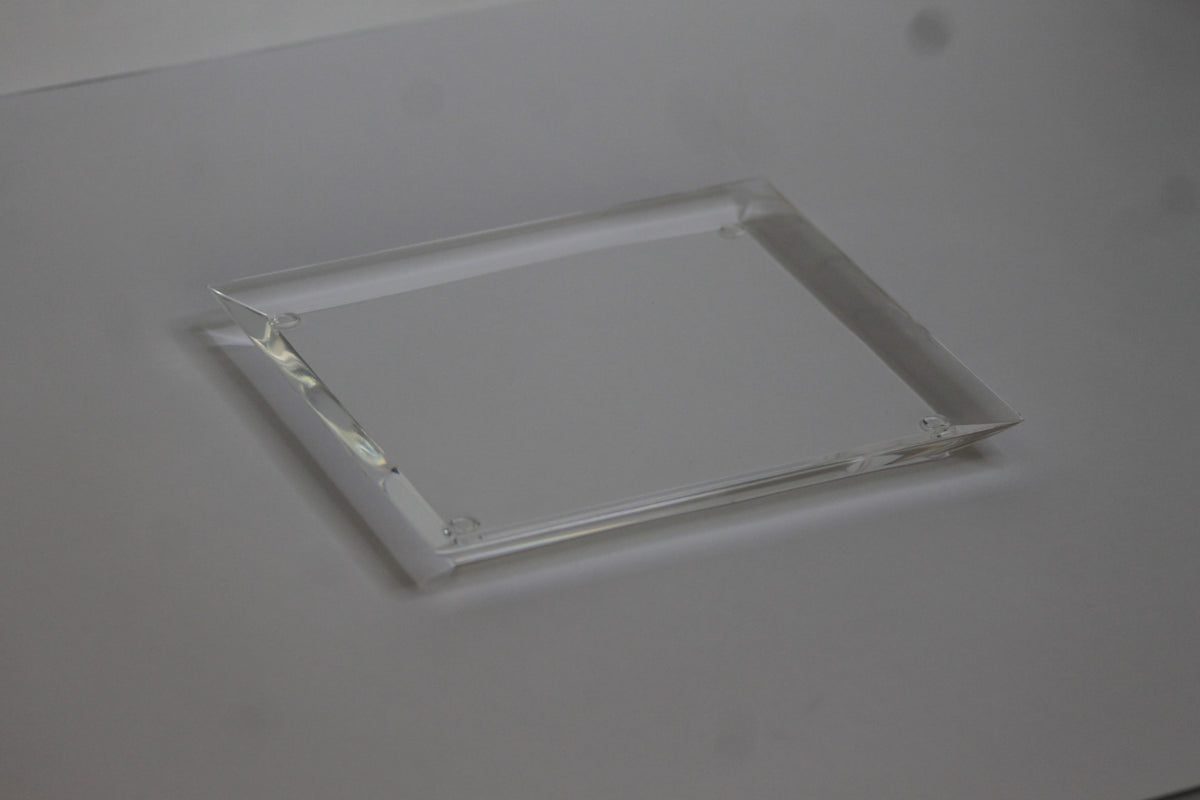 Bandeja Diamantada Mod. 1 em Acrílico Transparente | Authentic Home Decor