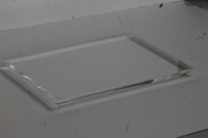 Bandeja Diamantada Mod. 2 em Acrílico Transparente | Authentic Home Decor