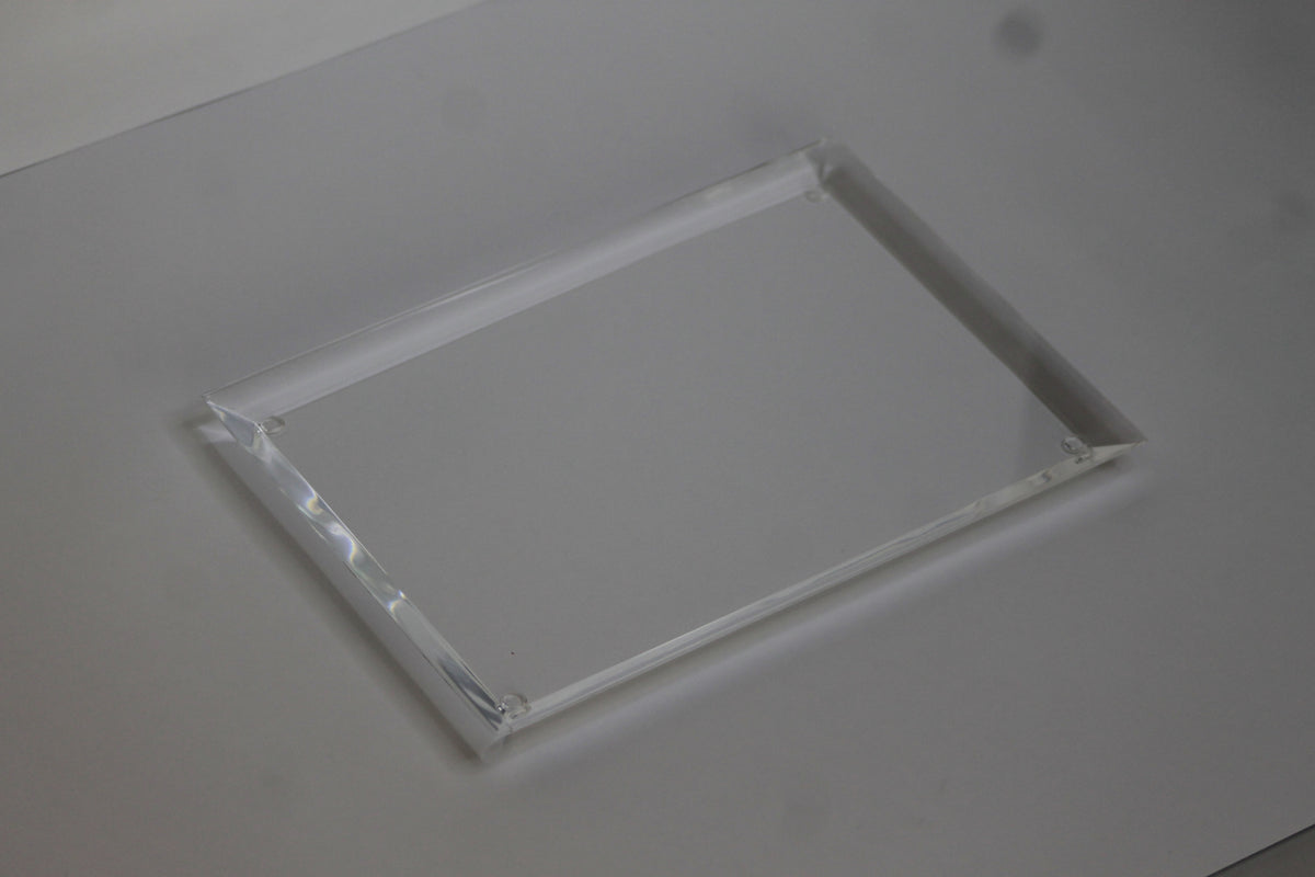 Bandeja Diamantada Mod. 2 em Acrílico Transparente | Authentic Home Decor