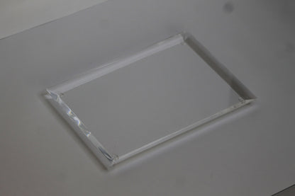 Bandeja Diamantada Mod. 2 em Acrílico Transparente | Authentic Home Decor