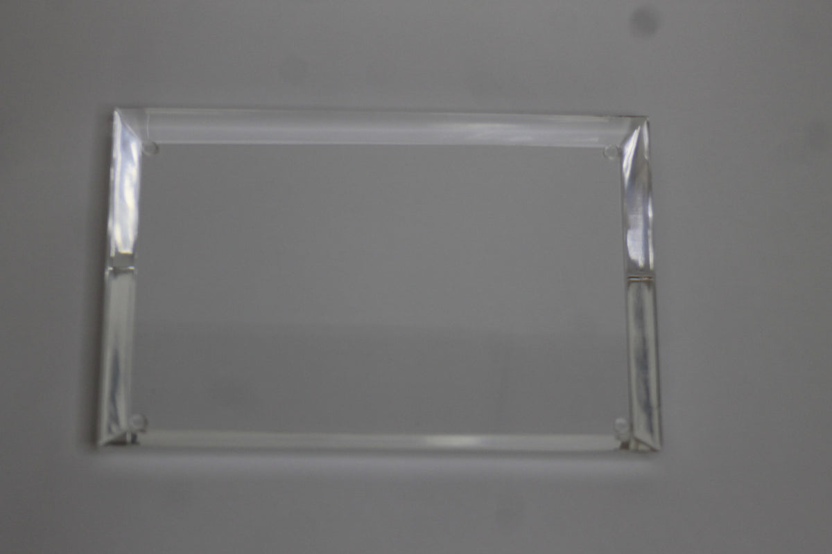 Bandeja Diamantada Mod. 2 em Acrílico Transparente | Authentic Home Decor