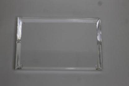 Bandeja Diamantada Mod. 2 em Acrílico Transparente | Authentic Home Decor