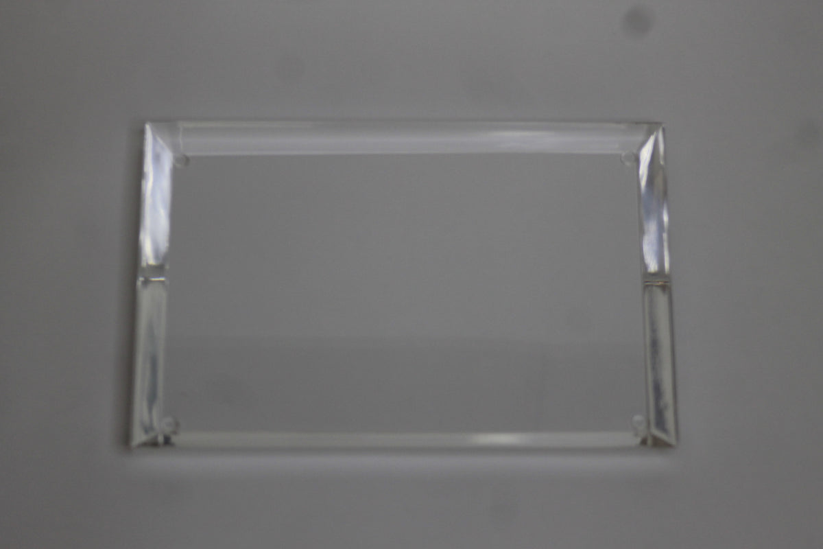 Bandeja Diamantada Mod. 2 em Acrílico Transparente | Authentic Home Decor
