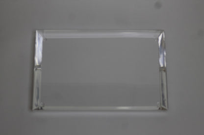 Bandeja Diamantada Mod. 2 em Acrílico Transparente | Authentic Home Decor