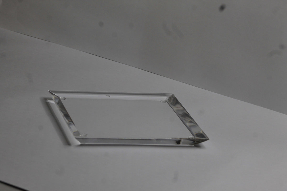 Bandeja Diamantada Mod. 2 em Acrílico Transparente | Authentic Home Decor