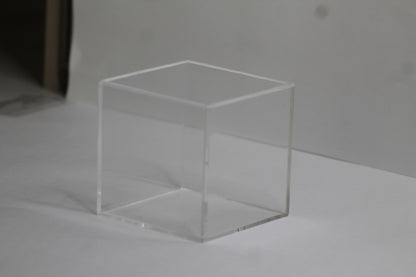 Cubo G 4 mm em Acrílico Cristal | Authentic Home Decor