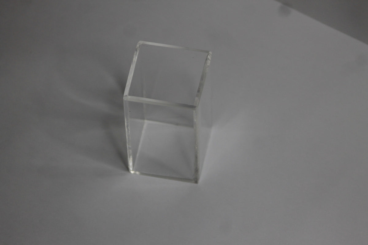 Cubo P 4mm em Acrílico Cristal | Authentic Home Decor