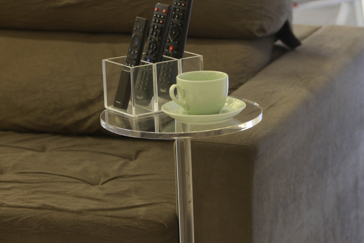 Porta Controle Mod. 1 em Acrílico Transparente | Authentic Home Decor
